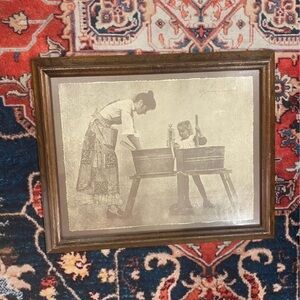 Antique Western Cowboy print